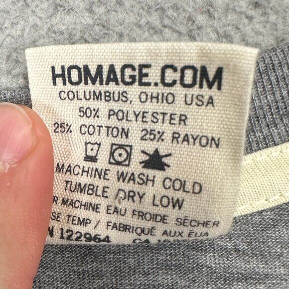 Pittsburgh Steelers T-Shirt Mens Large Grey No.1 Dad Short Sleeve Tee Homage‎ - Picture 5 of 9